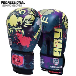 The Spall boxing gloves are for every boxer like kickboxing, Boxing, Muay Thai, MMA. Punching bag. The design is fit...