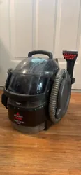 BISSELL SpotClean Black Portable Carpet Cleaner. Used only a few times, works perfectly. 