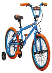 Learning to ride is rad with the Burst kids bike by Mongoose. This BMX-style ride features a durable steel frame,...