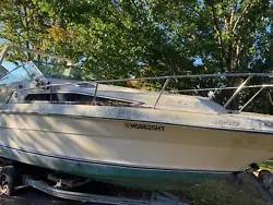 1987 Sea Ray 23 With trailer Bill of sale only It has a rebuilt engine & and a trailer with flat tires I am not sure...