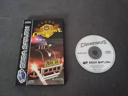 Jeu Sega Saturn - Crimewave (1994) testé fonctionne parfaitement PAL EUR/FRA.