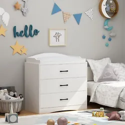 Nursery Dresser with Changing Top Baby Dresser with Changing Table Top, Dresser for Nursery Dresser for Kids Bedroom...