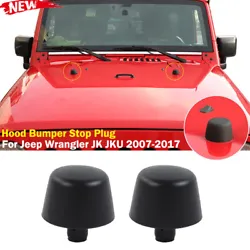 For JEEP WRANGLER JK Hood Bumper Stop Rubber Cushion Plug Set NEW Factory Parts ❈Free Returns&Fast Shipping❈3Ys...