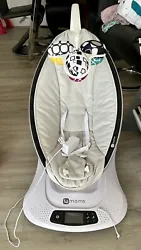You are bidding on a used but in perfectly working condition 4moms mamaRoo 4 Multi-Motion Baby Swing + Safety Strap...