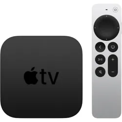 Access a variety of streaming content in HDR and 4K UHD with the 2021 edition of theApple TV 4K. Internet access is...
