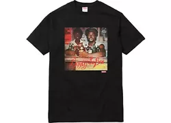 Supreme « Buy off the bar »teeArtwork « Wilfred Limonious »Color black size medium Brand new in original...