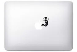 Sticker Ver de terre pour MacBook Pro Air pariSticker. Ce sticker est compatible avec tous les MacBook. Stickers...