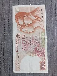 Bonjour, je vend un Billet De Cinquante Francs Royaume De Belgique 1966. Pour plus de détails et informations voir les...