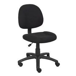 Adjustable Office Task Chair without arms may be small, but it is mighty. Not only can users move the height up and...