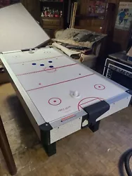 Air Hockey Table - 7 Long.  Recreational Products, Chicago, IL  With Dura Glide Surface.  Working Condition with 2...