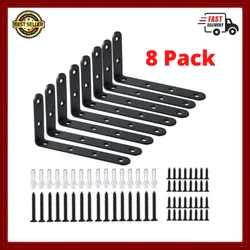 WIDE APPLICATION IN DAILY LIFE. The small solid and strong corner braces could be used for any shelf install, such as...