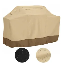 Protect your barbecue when it is not in use with this great Barbecue Grill Cover. Made of 600D woven polyester material...