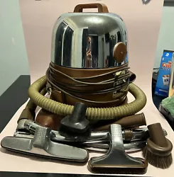 RAINBOW Model D CANISTER VACUUM W/ ACCESSORIES (TESTED & WORKS).