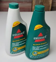 Set of 2 Bissell Multi Allergen Removal Formula Carpet Cleaner 16 fl oz Trail size Bottles.  New Sealed  Thanks for...