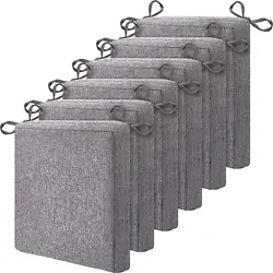 The dining chair cushions cannot be bleached. 6 x Grey chair cushions. Pillow Type Furniture Cushion. Unit Count 1.0...