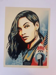 This gorgeous multi color silkscreen is signed and numbered by the artist out of 400 made. This is stunning in person,...