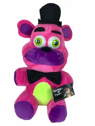Five Nights at Freddys Neon Freddy Bear Plush Toy.