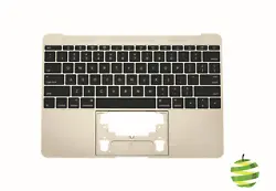 La coque supérieure du MacBook 12″ A1534 comprend le clavier QWERTY (US) + le rétroéclairage, et le cable flex du...