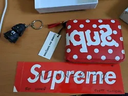 Comme Des Garcons CDG Supreme 2014 Wallet SA7100.Brand new never used. 100% AuthenticPlease let me know if there are...