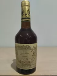 Vin De Paille - La Vigniere - Henri Maire , Jura 37,5 cl.  Capsule et bouchon en bon état Belle étiquette Beau niveau...