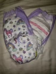 (2) Samples Pampers Underjams girls size 8 L/XL 50-85LBS.  Condition is 