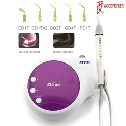 Original Woodpecker Dental Ultrasonic Scaler Blue DTE-D5 LED HD-7L Handpiece. 1 DTE D5 LED Ultrasonic Scaler. The...