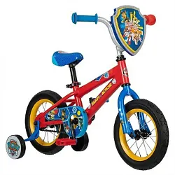 •Handlebar character plate with 3 Paw Patrol push-button sounds! Foot brake for sure stopping power and heavy duty...