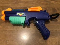 Vintage Kenner 1995 Nerf Sharpshooter II Blaster Gun Sharp Shooter 2.