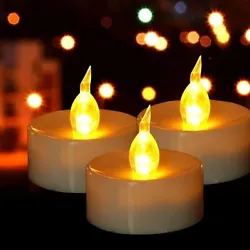 12PCS Tea Lights. Last about 150+hours with a new battery. It can ensure the tea candles work last throughout your...