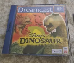 SEGA Dreamcast Dinosaur EUR excellent état disc 10/10 disney.