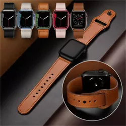 100% Genuine Leather Band. And the interior lining is also made of calf leather. 1 x Premium Genuine Leather Band with...