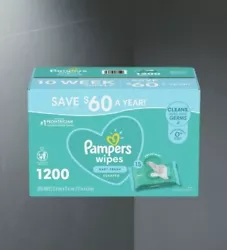 Pampers Fresh Scent Complete Clean Baby Wipes, 1200 ct. 15 Close Top Boxes.