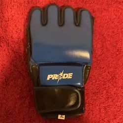 Pride MMA Replica Fight Glove - Single Blue Glove - Size: XL