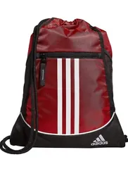 BRAND NEW Adidas Alliance II Sackpack Sling Backpack School College Sport Alliance - color: Team Power Red.
