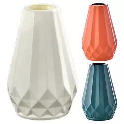 Nordic Flower Vase x1. The face vase is designed with beautiful lines, smooth and natural. Material: PE.