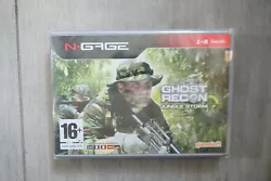 Je vends ce jeu vidéo nommé Ghost Recon Jungle Storm pour la console Nokia N-Gage. Neuf sous blister.