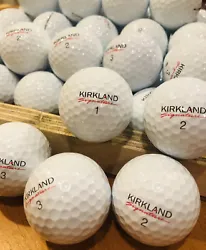 50 Kirkland Signature Performance + Used Golf Balls in MINT Condition! 5A Grade (AAAAA) Balls will have very little to...