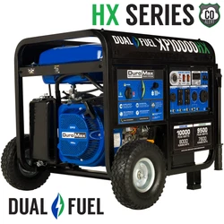 DuroMax XP10000HX Electric Start Generator. Sku XP10000HX. Equipped with DuroMax CO Alert technology that will...