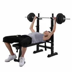 With sturdy non-slip footing for extra safety. 1x Weight Lifting Bench. Soft yet firm cushions give optimal support. 5...