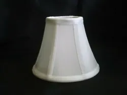 Urbanest Chandelier Lamp Shade Clip-on White Bell Shape 3