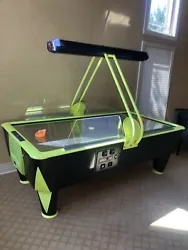Professional SAM Fast Track Air Hockey Table 8ft -UV Reflective)(Reserved). Condition is Used. Local pickup only.