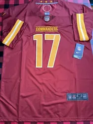NFL Washington Commanders #17 Terry McLaurin Red stitched Football Jersey Mens M New with the Tags.****Jersey have...