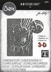 Super realistic and incredibly detailed, this Sizzix Woodgrain 3D Texture Fades Embossing Folder by Tim Holtz is truly...