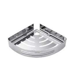 KULED silver corner shower caddy is made of high-quality SUS 304 stainless steel, it’s rust-proof, waterproof and...