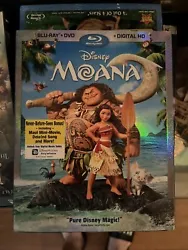 Experience the epic journey of Moana in stunning high definition with this Blu-ray DVD digital combo pack. Join the...