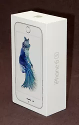 This is an empty Apple iPhone 6 S Silver 16 Go Box.