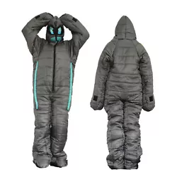 1 Wearable Sleeping Bag. Material: polyester fiber, cotton.