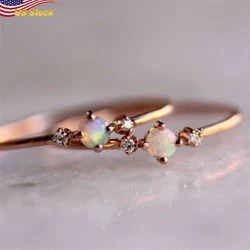 Gorgeous 18k Yellow Gold Plated Rings Wedding Band Rings Jewelry US Size 6-10. Fashion Round Cut 2.15ct Blue Cubic...