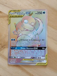 Carte Pokémon Française  Ramoloss Et Psykokwak GX Secrète 239/236 harmonie des esprits