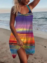 Sleeve Length:Sleeveless. Dress Length:Short. Silhouette:Slip Dress. About This Item（We aim to show you accurate...
